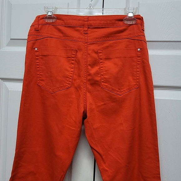 Conrad C Collection Orange Denim Jeans - Picture 8 of 10